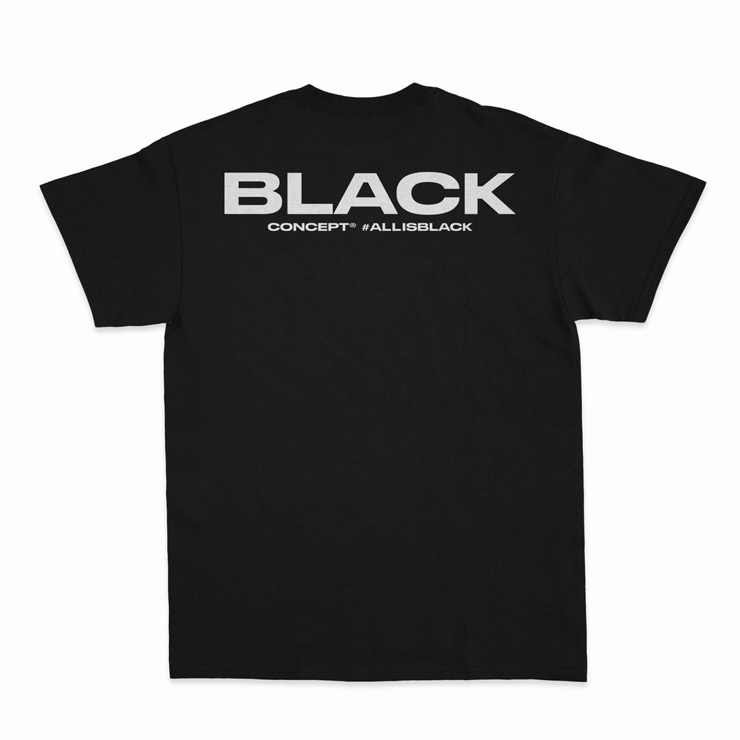 Camiseta #AllisBlack